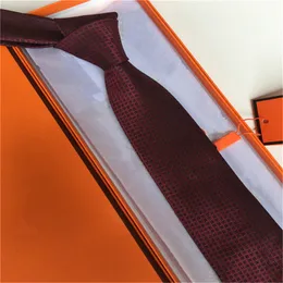 22SS Business Neck Tie 100 ٪ Silk Brand Recies Classic Handmending Handmetie for Men Wedding Suit Dust Neckties 661