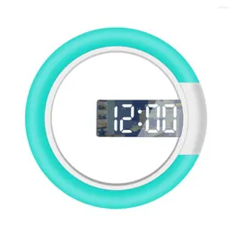 Wanduhren 2022 Zimmerdekor Modern Luxus USB LED Digital Horloge 3D Kids Geschenk 24 Stunden Uhr Home Dekoration