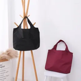 Bolsas de armazenamento 1pc portátil bolsa de compras dobrável e ecological reutilizável recicla