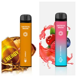 QK Tastefog Original Brand Factory Disposable Vape Electronic Cigarette Puffs 4000 Pod Device Fruit Ice Rechargeable E-Cigarette Flavor Vap