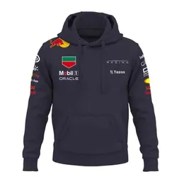 MBY3 Men's and Women's Hoodies 2022 F1 Racing Team Formula One Autumn Winter Sweater Red Zipper Bull Jackets Outdoor Leisure Sportswear Children Swea