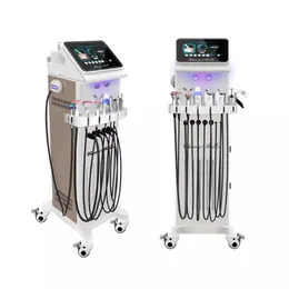 2022 Latest 9 in 1 Microdermabrasion hydro water oxygen beauty equipment facial skin care Beauty Salon Apparatus