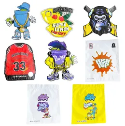 1lb 16oz Backpackboyz 33 Push Pop Bags 1 Pound High Monkey 454g Packaging 16 Oz Mylar Bags White Smell proof pouch3899639