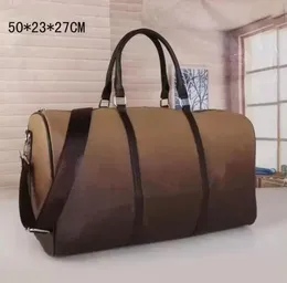 Duffle Bag kahverengi siyah bandouliere bagaj çantaları 45 seyahat erkekleri kadınlar zürafe 50 tasarımcı spor tote çanta gecelerinde gece doluff yaratıcı