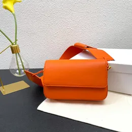 Luksusowe damskie torby na ramię projektanci mody hasp Crossbody torby Lady Solid Color Leather codzienne przechowywanie portmonetka torebki