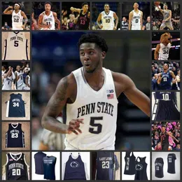 كرة السلة في الكلية ترتدي الكلية 2022 NCAA Final أربعة مخصص في ولاية بنسلفانيا Nittany Lions لكرة السلة Jersey 10 Tony Carr 24 Dick Mumma 40 Frank Brickowski 33 Ron Brown 8