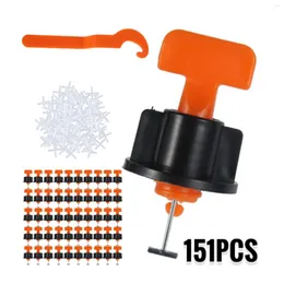 Professional Hand Tool Sets 151Pcs/Set Ceramic Tile Leveling System Tools Level Spacer Wall Leveler Wedges Spacers Reusable