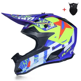 Casques de moto approuvés par le DOT casque tout-terrain sécurité visage intégral vélo classique montagne DH course Motocross Capacetes