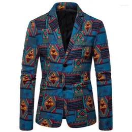 남자 정장 플로럴 슬림 남성 블레이저 마스쿨 리노 피트 Casaco Jaqueta Masculina Coats Mens 재킷
