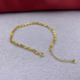Sinya Au750 Bracciali a catena Phoenix in oro puro 18 carati di lusso per donna donna colore oro madre lunghezza opzionale 16 3 cm 10282471