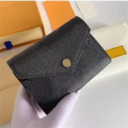 Luxurys Designers Wallets Purse Bag Fashion Short Victorine Wallet Monogramas en relieve Empreinte Classic Pallas Card wallet box