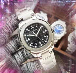Popular Mens Square Digital Number Watches 40mm Mechanical Watch 904L Presidente de a￧o inoxid￡vel Super Wristwatch Gifts Montre de Luxe
