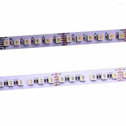 Remsor 12mm PCB RGBCCT RGBWW 5 I 1 4 1LED Strip DC12V/ 24V flexibel ljus RGB Vit varm f￤rg LED -chip 96 lysdioder/ m