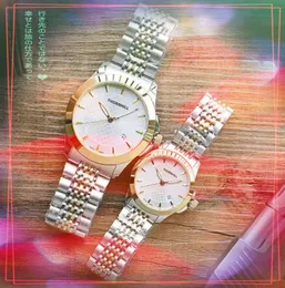 Couple Womens Mens Lovers Watches 38mm 28mm Japan Quartz Movement Clock Wristwatches Fine 316L Stainless Steel Calendar all the crime scanning tick watch