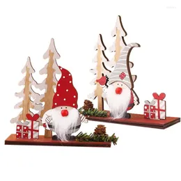 Dekoracje świąteczne Szwedzki santa gnome pluszowy ornament lalki ręcznie robione elfy
