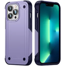 2in1 Raced Military Hybrid Armor Heavy Duty Cases Shockproof Covered Cover voor iPhone 14 13 Pro Max 12 11 XR XS 8 Plus Samsung S20 S21 FE S22 Ultra A03S A13 A33 A53 A73