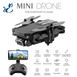 M7 LSRC adulti 4K DRONE KID Videocamera RC Aircraft Birthday Gifts for Men Girl WiFi FPV Mini Starter Starter Quadcopter Track F273Z