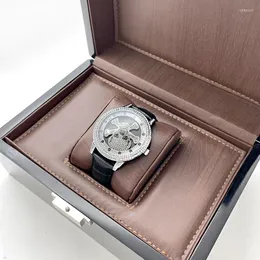 Watch Boxes Diamond Men's Automatic Large Dial Unisex