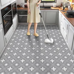 Carpet Special floor mat for kitchen Oil proof carpet Waterproof Skid resistant Wipe and wash free Simple door 220919