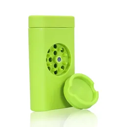 Latest Colorful Plastic Smoking Dugout Storage Box Case Portable Innovative Protective Filter Cigarette Tube One Hitter Digger Holder Catcher