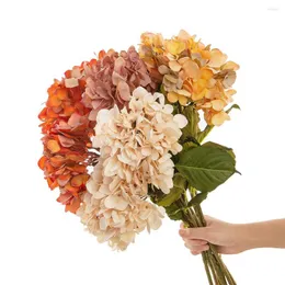 Flores decorativas Simulaci￳n de seda artificial Simulaci￳n Decoraci￳n del hogar de flores secas Decoraci￳n de alto grado Boda