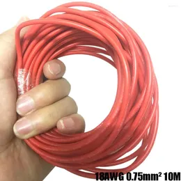 Lighting Accessories 16AWG 18AWG 22AWG DC Silicone High Voltage Line 10KV 0.3 Mm2 0.75mm2 Square 1.5 AC Wire