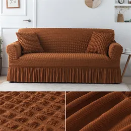 Krzesło obejmują sofę spódnicę seerscker do salonu elastyczne rozciąganie uniwersalne kanapy slipsovers 1234Seat 220919