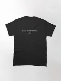 T-shirts pour hommes Board Man Gets Payed Blance Kawhi Shirt Clown T-Shirt 3D Print Casual Respirant Funny