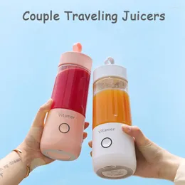 Juicers Portable Juicer Cup USB RECHAREBLEABLE 2000MAH Mini Personlig smoothie Juice Blender Mixer Healthy Vitamin Supply Fruit Tool