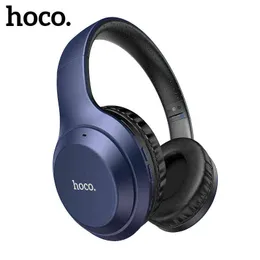 Headset hoco trådlöst Bluetooth hörlurar 3D stereo vikbar spel djup bas hörlurar med mikrofon TF -kortbrusreducering headset T220916