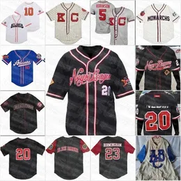 Glanik1 Black Crackers Negro League Retro Baseball Jersey Jersey Bulty Down Big Boy Homestead Black Sox Высококачественные майки вышивки.