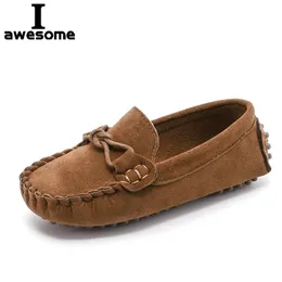 Sneakers storlek 21-35 Baby Toddler Shoes Spring Summer Children Soft Pu Leather Casual Boys Loafers Girls Moccasins 220919