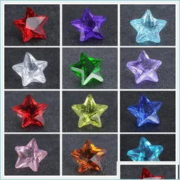 Charms Crystal Star Floating Medaillon Charms Mix Farbe 4 mm rundes Glas 500 Teile/los C3 Drop Lieferung 2021 Schmuckzubehör Komponenten Dhse Dhzlb