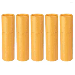 Prezent Wrap 5PCS PO STOUGE RURES Kaligrafia Rech Zwojowe Cylinders Poster Poster Poster Poster