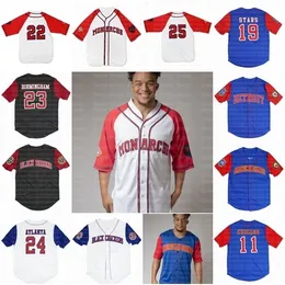 Glanik1 Vintage Kansas Baseball Jersey 25 Monarchs 11 Чикаго 24 Атланта 23 Бирмингем 19 звезд майки