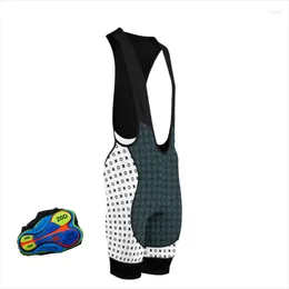 Abbigliamento da motociclista Pantaloncini da ciclismo da uomo neri blu Pantaloncini da ciclismo imbottiti 20D da bicicletta Pantaloni elastici da uomo XXS-5XL