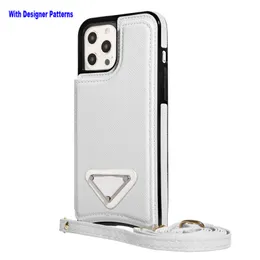 Lyxiga designerplånboksfodral för iPhone 14 Pro Max 14Plus 13Promax 12 mini 11 XR Xsamax 7 8Pluss Classic Monogram Luxurys Fodral Premium PU Läder Flip Skyddsfodral