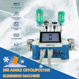 Double Chin Cryo Cryolipolyse 360 ​​Kriyolipoliz Zayıflama Makinesi Criolipolisis Soğuk Yağ Dondurucu Heykel Makinesi