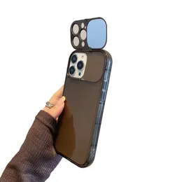 Макияж зеркальный телефонный чехол Женщины с невидимым складным флип -держателем для iPhone 14 Pro Max 13 12 11 XS XR 8 7 Plus с защитой объектива камеры прозрачная крышка