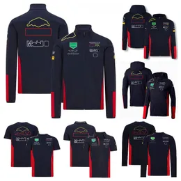 F1 jacket hoodie Fall Winter Mens coat formula 1 racing hooded sweatshirt f1 t-shirt casual polo shirt Quick-drying tops can300D
