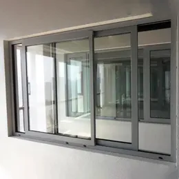 Fabrik Großhandel Neue Design -Fensterprofile Plastikstahltüren und -fenster