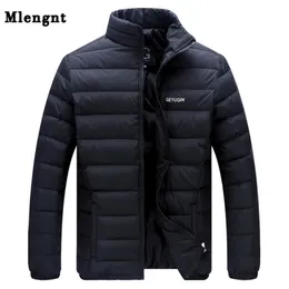 Men's Down Parkas Big Size White Duck Winter Jacket Ultralight Casual Outerwear Snow Warm Fur Collar Brand Coat 220919