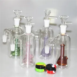 Hookah 14mm 18mm Ash Catchers With Glass Bowls Quartz Banger 45 90 Degrees Ashcatcher For Glass Water Bongs Oil Dab Rigs