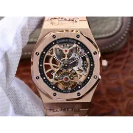 V2 تم ترقيته 26518 St Oo 1220 01 Tourbillon Men S Manual Watch Shot real Shot قبل الشحنة