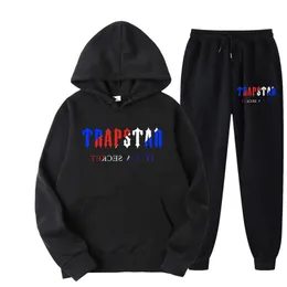 مسارات الرجال Trainingspak Trapstar Merk Gedrukt Sportkleding Mannen 16 Kleuren Warm Twee Stuken