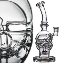 Mobius Fumatori Narghilè Fab Egg Bicchiere di vetro Bong Pipa ad acqua in vetro spesso Inebriante Dab Rigs Chicha Shisha Tubi per tabacco 14MM Ciotola per giunto maschio