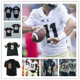 WS American College Football Wear Football Custom College Football Purdue Boilermakers Jersey Aidan O'Connell Drew Brees Zander Horvath Garrett Miller J