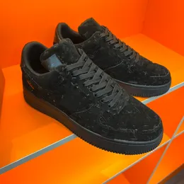 Buty Designer Top Edition ręcznie robione 2022SS Luden Ni trójdrożne czarne męskie zamszowe sneakers