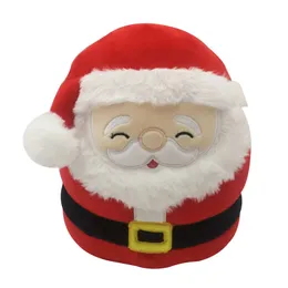 Children toys Stuffed Animals & plush 20CM Cute Santa Claus elk snowman mushroom bird soft plush throw pillow