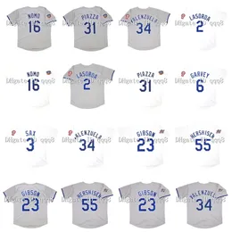 GlaVintage LA Baseball 1981 Lasorda Jersey Kirk Gibson Orel Hershiser Fernando Valenzuela Hideo Nomo Steve Sax Steve Garvey Jackie 50th Patch